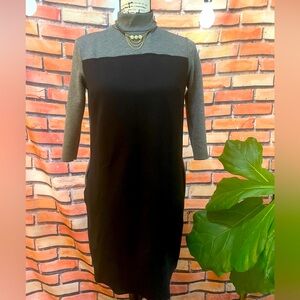 Stile Benetton Knit Two-Tone Dress